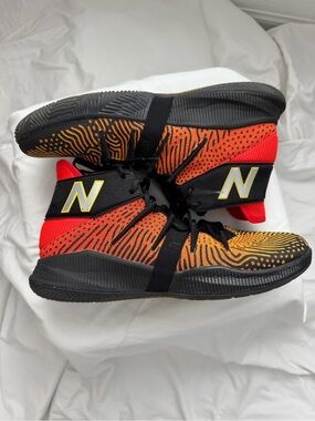 New Balance Men’s Orange & Black Basketball Sneakers